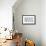 San Antonio, Texas - 78205 Zip Code (Blue)-Lantern Press-Framed Stretched Canvas displayed on a wall