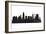 San Antonio, Texas Skyline. Detailed Vector Silhouette-Yurkaimmortal-Framed Art Print