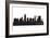 San Antonio, Texas Skyline. Detailed Vector Silhouette-Yurkaimmortal-Framed Art Print