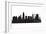 San Antonio, Texas Skyline. Detailed Vector Silhouette-Yurkaimmortal-Framed Art Print