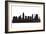 San Antonio, Texas Skyline. Detailed Vector Silhouette-Yurkaimmortal-Framed Art Print