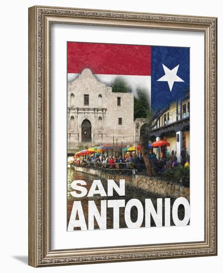 San Antonio-Todd Williams-Framed Art Print