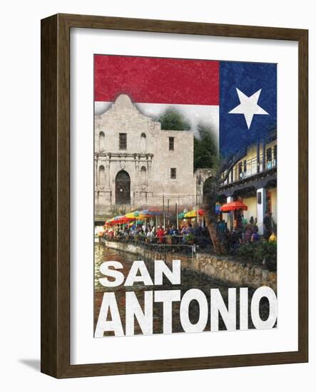 San Antonio-Todd Williams-Framed Art Print