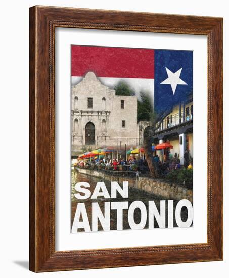 San Antonio-Todd Williams-Framed Art Print