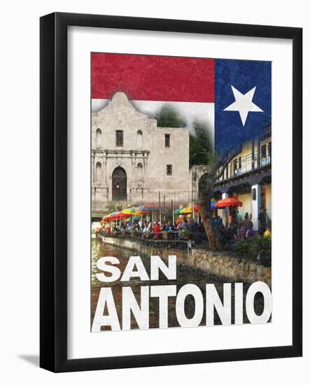 San Antonio-Todd Williams-Framed Art Print