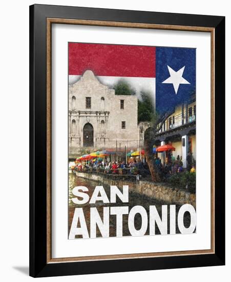 San Antonio-Todd Williams-Framed Art Print