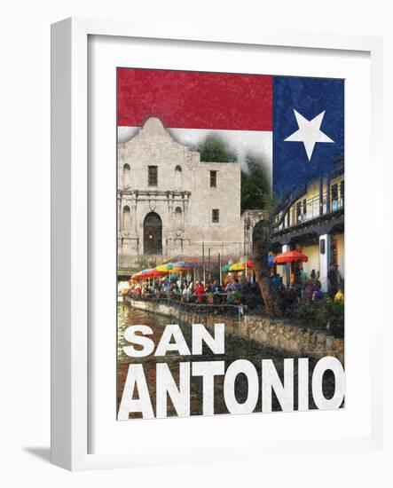 San Antonio-Todd Williams-Framed Art Print