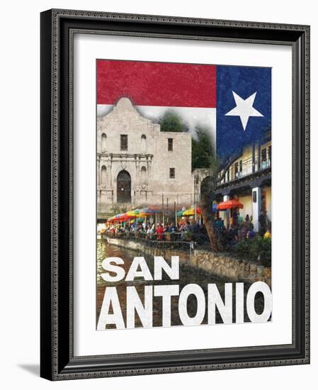 San Antonio-Todd Williams-Framed Art Print