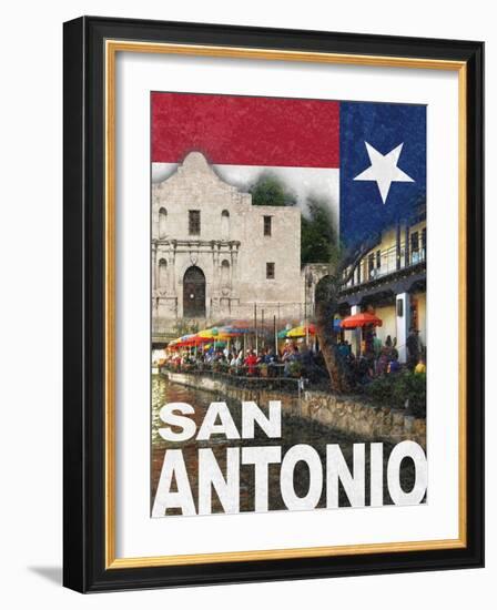 San Antonio-Todd Williams-Framed Art Print