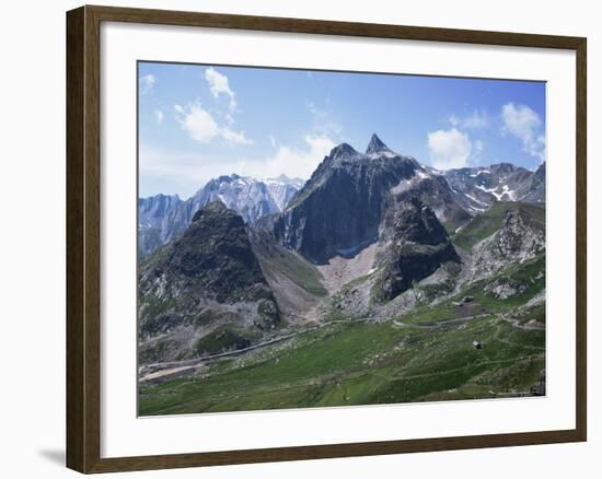 San Bernadino Pass, Swiss Alps, Switzerland-Hans Peter Merten-Framed Photographic Print