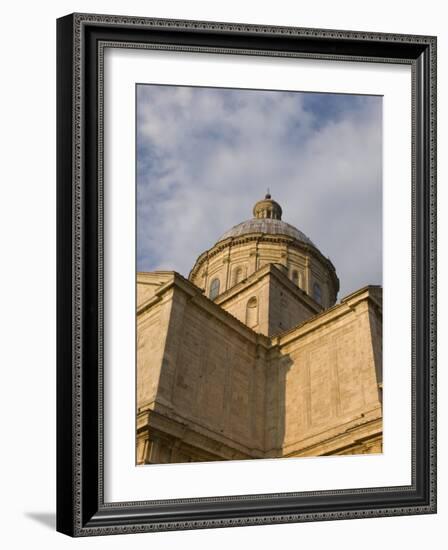 San Biagio Temple, Montepulciano, Val D'Orcia, Siena Province, Tuscany, Italy, Europe-Pitamitz Sergio-Framed Photographic Print