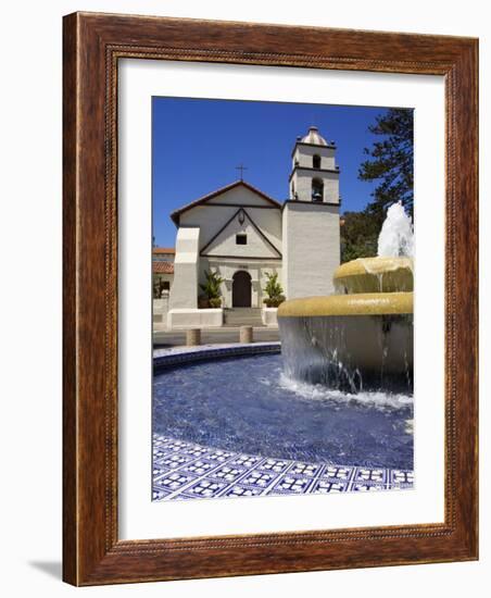 San Buenaventura Mission, Ventura County, California, United States of America, North America-Richard Cummins-Framed Photographic Print