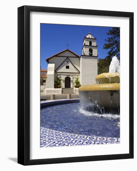 San Buenaventura Mission, Ventura County, California, United States of America, North America-Richard Cummins-Framed Photographic Print