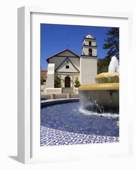 San Buenaventura Mission, Ventura County, California, United States of America, North America-Richard Cummins-Framed Photographic Print