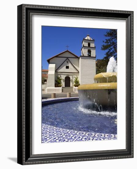 San Buenaventura Mission, Ventura County, California, United States of America, North America-Richard Cummins-Framed Photographic Print