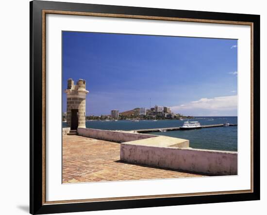 San Carlos Borromeo Castle, Pampatar, Isla Margarita, Venezuela, South America-Sergio Pitamitz-Framed Photographic Print