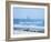 San Clemente Pier with Surfers on a Foggy Day, California, United States of America, North America-Mark Chivers-Framed Photographic Print