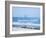 San Clemente Pier with Surfers on a Foggy Day, California, United States of America, North America-Mark Chivers-Framed Photographic Print