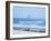 San Clemente Pier with Surfers on a Foggy Day, California, United States of America, North America-Mark Chivers-Framed Photographic Print