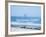 San Clemente Pier with Surfers on a Foggy Day, California, United States of America, North America-Mark Chivers-Framed Photographic Print