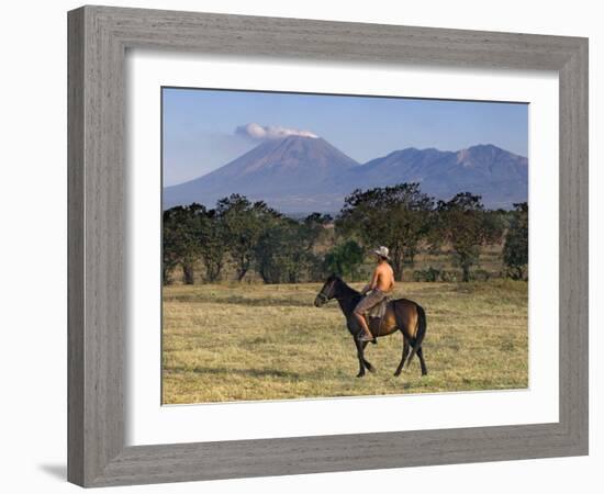 San Cristobal Volcano, Nr. Chichigalpa, Chinandega, Nicaragua-John Coletti-Framed Photographic Print