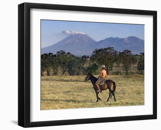 San Cristobal Volcano, Nr. Chichigalpa, Chinandega, Nicaragua-John Coletti-Framed Photographic Print