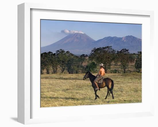 San Cristobal Volcano, Nr. Chichigalpa, Chinandega, Nicaragua-John Coletti-Framed Photographic Print