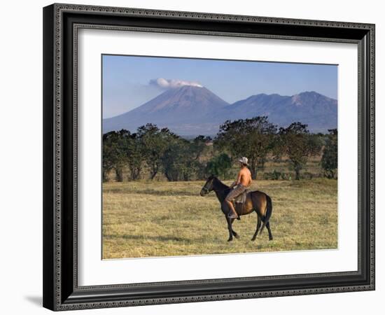 San Cristobal Volcano, Nr. Chichigalpa, Chinandega, Nicaragua-John Coletti-Framed Photographic Print