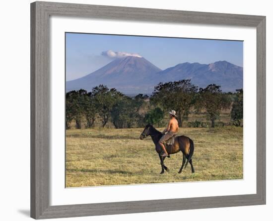 San Cristobal Volcano, Nr. Chichigalpa, Chinandega, Nicaragua-John Coletti-Framed Photographic Print