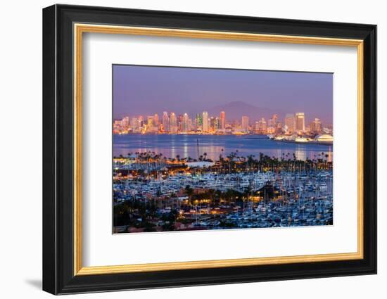 San Diego at Night-Andy777-Framed Photographic Print