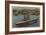 San Diego, CA - View U.S. Navy Aircraft Carrier-Lantern Press-Framed Art Print