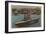 San Diego, CA - View U.S. Navy Aircraft Carrier-Lantern Press-Framed Art Print