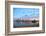 San Diego City Scape at Dawn with Seagulls Flying in the Foreground-pdb1-Framed Photographic Print