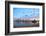 San Diego City Scape at Dawn with Seagulls Flying in the Foreground-pdb1-Framed Photographic Print