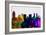 San Diego City Skyline-NaxArt-Framed Art Print