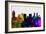 San Diego City Skyline-NaxArt-Framed Art Print