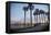 San Diego from Ferry Landing in Coronado-pdb1-Framed Premier Image Canvas