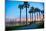 San Diego from Ferry Landing in Coronado-pdb1-Mounted Photographic Print