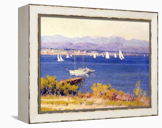 San Diego from Point Loma-Maurice Braun-Framed Stretched Canvas