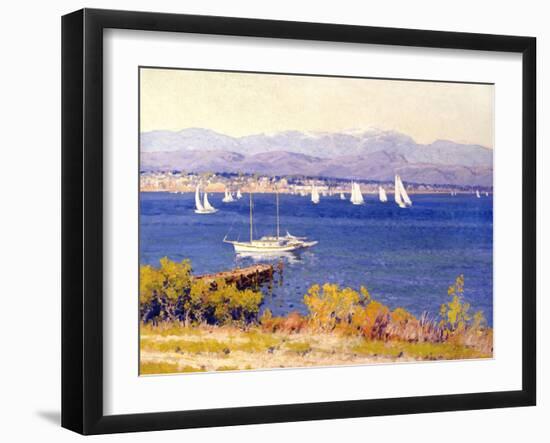 San Diego from Point Loma-Maurice Braun-Framed Art Print