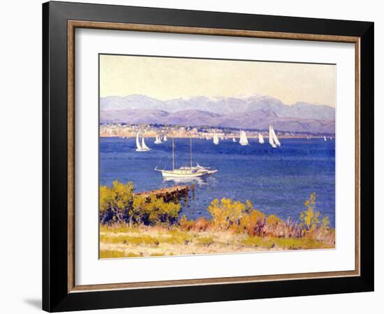 San Diego from Point Loma-Maurice Braun-Framed Art Print