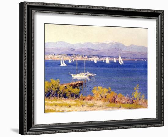 San Diego from Point Loma-Maurice Braun-Framed Art Print