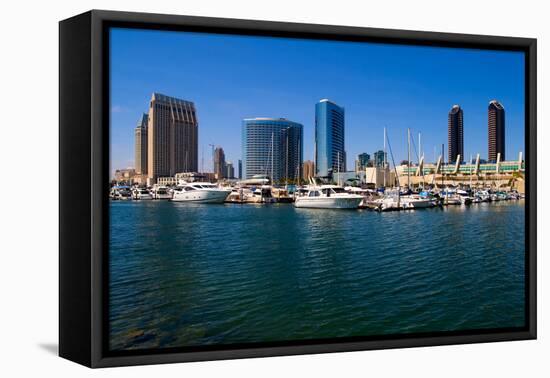 San Diego Harbor and Downtown-Andy777-Framed Premier Image Canvas