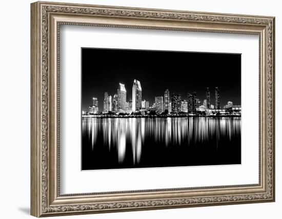 San Diego Lights-Danita Delimont-Framed Photo