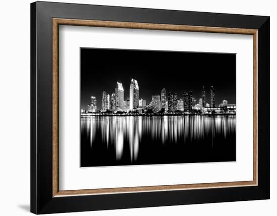 San Diego Lights-Danita Delimont-Framed Photo