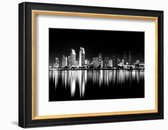 San Diego Lights-Danita Delimont-Framed Photo