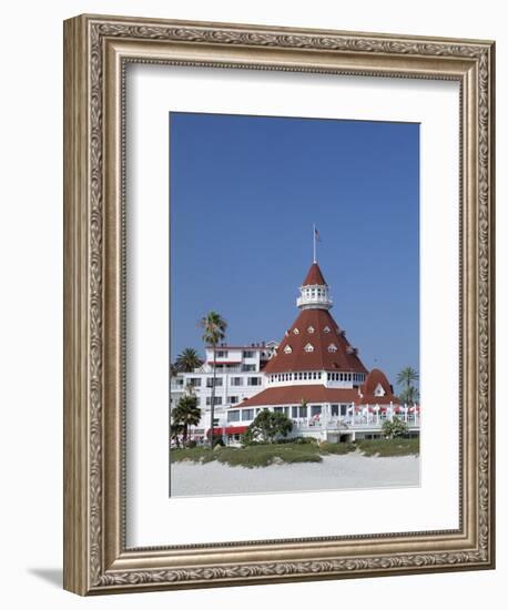 San Diego's Most Famous Building, Hotel Del Coronado Dating from 1888, San Diego, California, USA-Fraser Hall-Framed Photographic Print