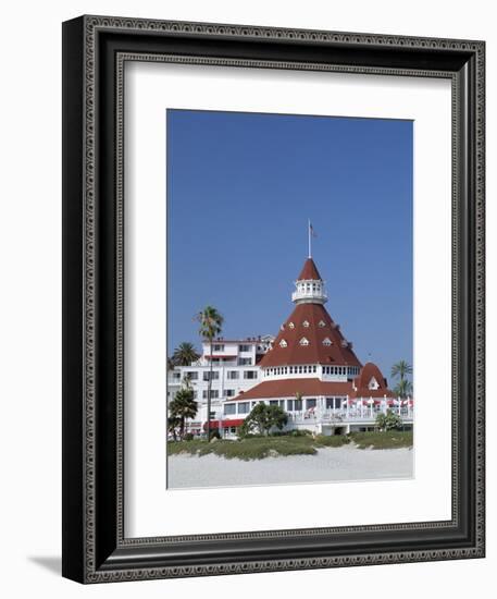 San Diego's Most Famous Building, Hotel Del Coronado Dating from 1888, San Diego, California, USA-Fraser Hall-Framed Photographic Print