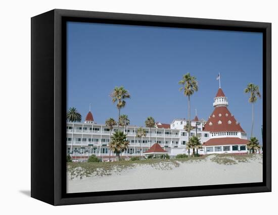 San Diego's Most Famous Building, Hotel Del Coronado Dating from 1888, San Diego, USA-Fraser Hall-Framed Premier Image Canvas