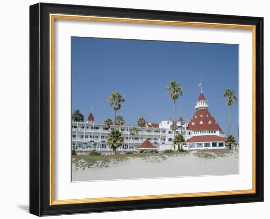 San Diego's Most Famous Building, Hotel Del Coronado Dating from 1888, San Diego, USA-Fraser Hall-Framed Photographic Print